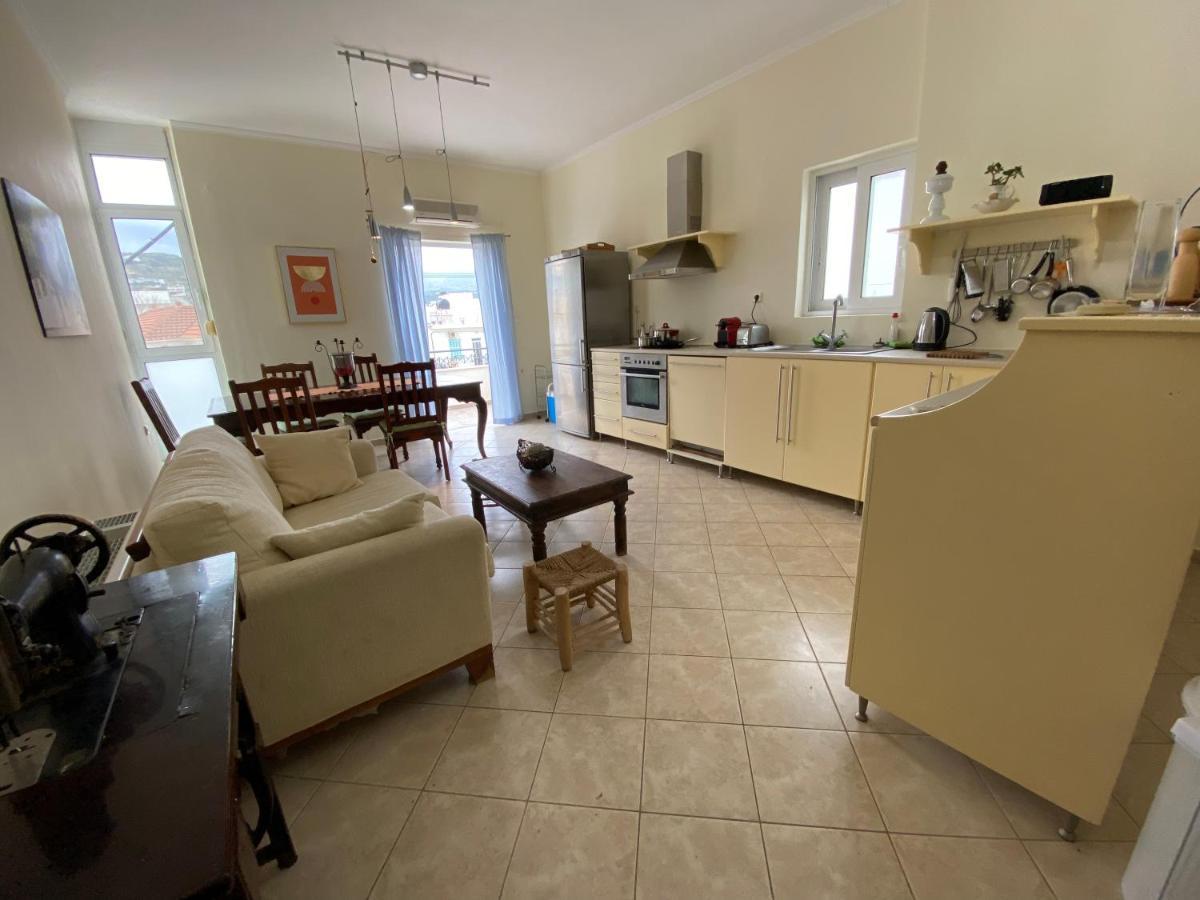 Kaloudis Apartment New 2021 กิสเซมอส ภายนอก รูปภาพ