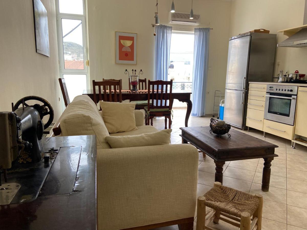 Kaloudis Apartment New 2021 กิสเซมอส ภายนอก รูปภาพ